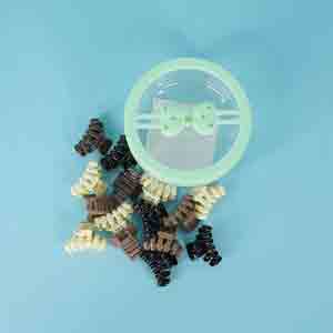 Multi-Color Hair Mini Clip 15pcs Box